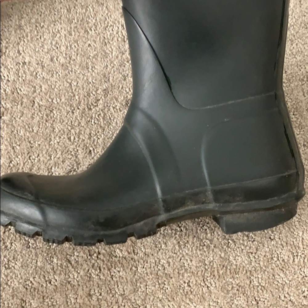 Original Tall Hunter Rainboots with fleece liners! - Picture 3 of 16